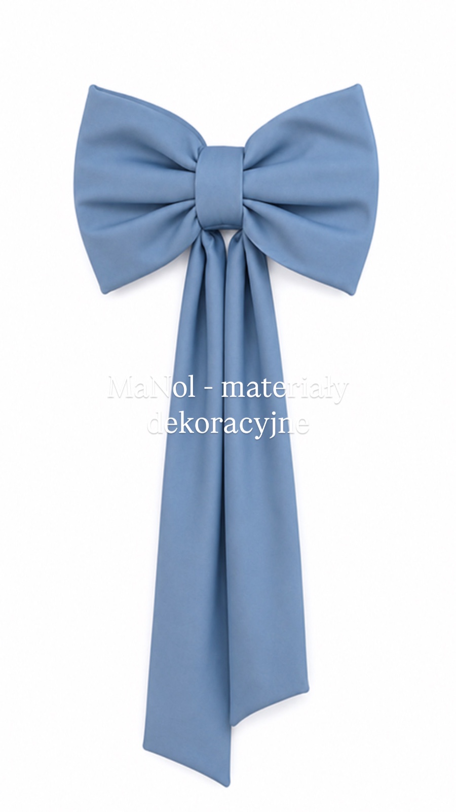 Kokarda barbie - dusty blue 45x35 — kokarda na wesele, Barbie, dusty blue — galeria MaNol